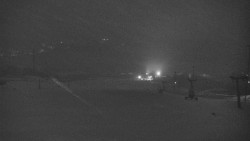 Horní část sjezdovky skiareálu Hlubočky