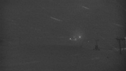 Horní část sjezdovky skiareálu Hlubočky