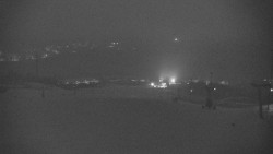 Horní část sjezdovky skiareálu Hlubočky