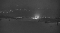 Horní část sjezdovky skiareálu Hlubočky