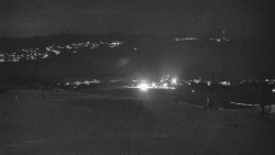 Horní část sjezdovky skiareálu Hlubočky