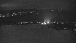 Horní část sjezdovky skiareálu Hlubočky