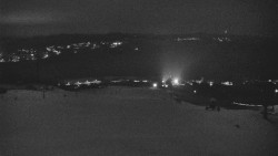 Horní část sjezdovky skiareálu Hlubočky