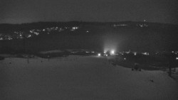 Horní část sjezdovky skiareálu Hlubočky