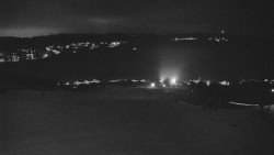 Horní část sjezdovky skiareálu Hlubočky