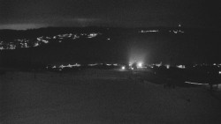 Horní část sjezdovky skiareálu Hlubočky