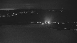 Horní část sjezdovky skiareálu Hlubočky