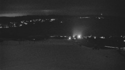 Horní část sjezdovky skiareálu Hlubočky