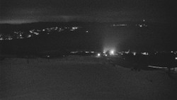 Horní část sjezdovky skiareálu Hlubočky