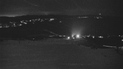 Horní část sjezdovky skiareálu Hlubočky