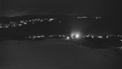 Horní část sjezdovky skiareálu Hlubočky