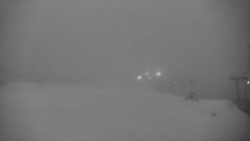 Horní část sjezdovky skiareálu Hlubočky