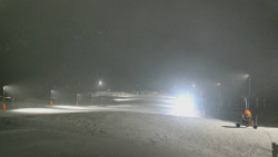 Horní část sjezdovky skiareálu Hlubočky