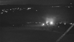 Horní část sjezdovky skiareálu Hlubočky