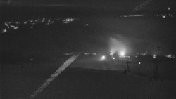 Horní část sjezdovky skiareálu Hlubočky