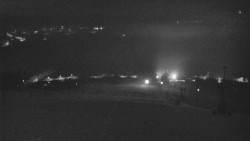 Horní část sjezdovky skiareálu Hlubočky