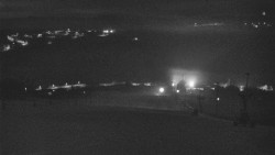 Horní část sjezdovky skiareálu Hlubočky