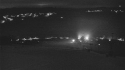 Horní část sjezdovky skiareálu Hlubočky