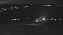 Horní část sjezdovky skiareálu Hlubočky