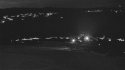 Horní část sjezdovky skiareálu Hlubočky