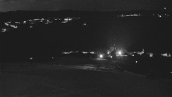 Horní část sjezdovky skiareálu Hlubočky