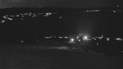 Horní část sjezdovky skiareálu Hlubočky