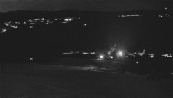 Horní část sjezdovky skiareálu Hlubočky