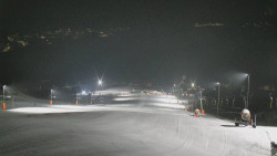 Horní část sjezdovky skiareálu Hlubočky