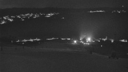 Horní část sjezdovky skiareálu Hlubočky