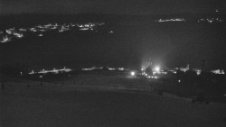 Horní část sjezdovky skiareálu Hlubočky