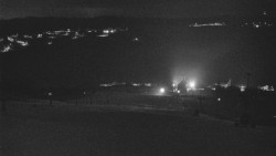 Horní část sjezdovky skiareálu Hlubočky