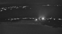 Horní část sjezdovky skiareálu Hlubočky