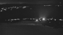 Horní část sjezdovky skiareálu Hlubočky