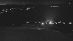 Horní část sjezdovky skiareálu Hlubočky