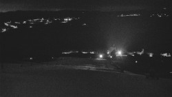 Horní část sjezdovky skiareálu Hlubočky