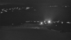 Horní část sjezdovky skiareálu Hlubočky