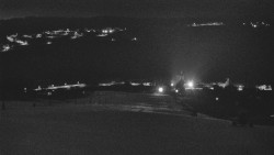 Horní část sjezdovky skiareálu Hlubočky