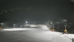 Horní část sjezdovky skiareálu Hlubočky