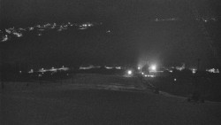 Horní část sjezdovky skiareálu Hlubočky