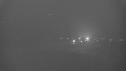 Horní část sjezdovky skiareálu Hlubočky