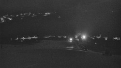 Horní část sjezdovky skiareálu Hlubočky