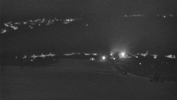 Horní část sjezdovky skiareálu Hlubočky