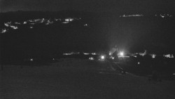 Horní část sjezdovky skiareálu Hlubočky