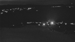 Horní část sjezdovky skiareálu Hlubočky