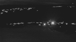 Horní část sjezdovky skiareálu Hlubočky