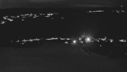 Horní část sjezdovky skiareálu Hlubočky