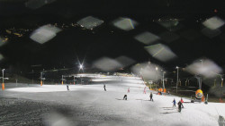 Horní část sjezdovky skiareálu Hlubočky