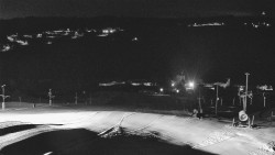 Horní část sjezdovky skiareálu Hlubočky