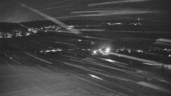 Horní část sjezdovky skiareálu Hlubočky