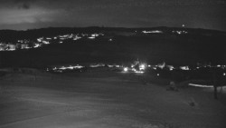 Horní část sjezdovky skiareálu Hlubočky